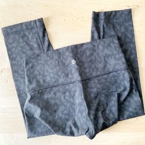 Lululemon Wunder Under Hi-Rise 1/2 tight 17”